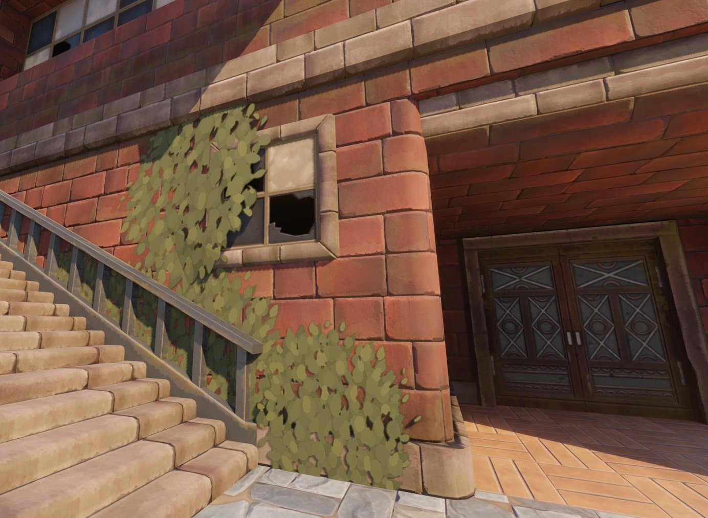 Small foliage details added to the map